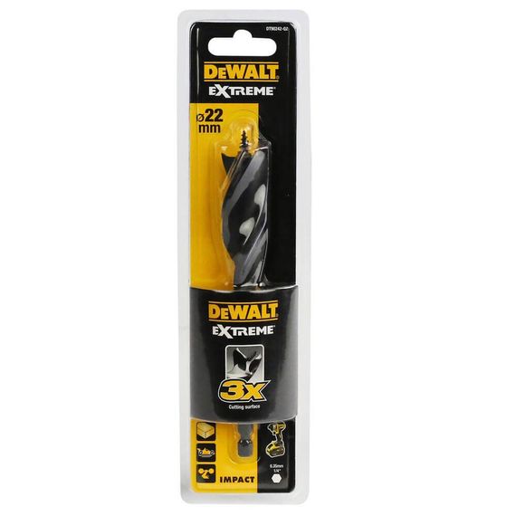 Свердло по дереву 22мм DeWALT DT90242