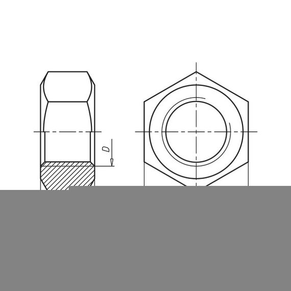 шестигранна гайка | Зображення 1