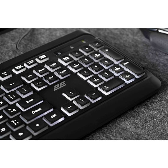 Клавіатура 2E 2E KS120 USB-A Black (2E-KS120UB_UA) | Зображення 5