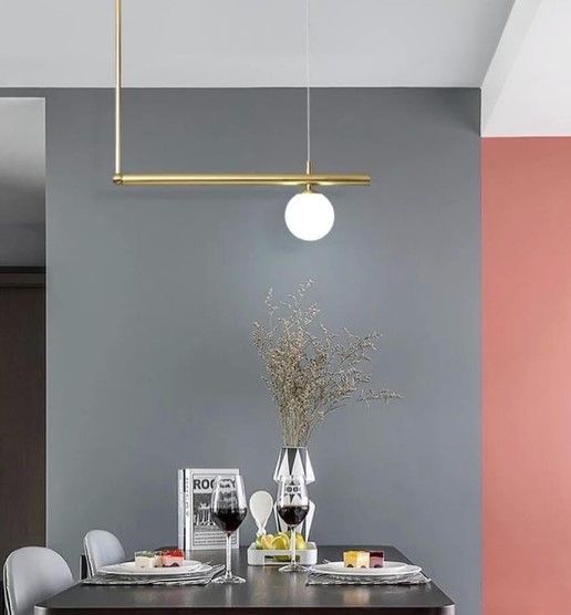 Люстра стельова на 1 лампочку 26442 Бронза 53-100х12х53 см.