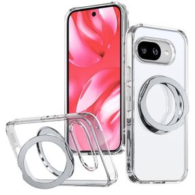 Чехол TPU+PC Aura Fold для Google Pixel 9a Transparent