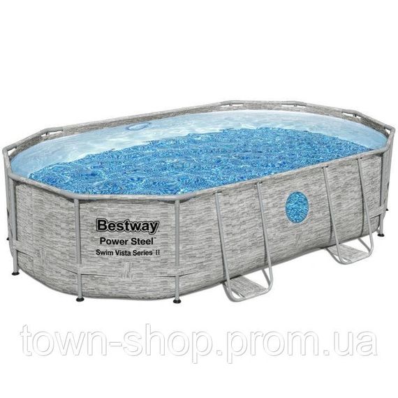 Бассейн каркасный Bestway 56946K (488-305-107см), 10949 л | Зображення 1