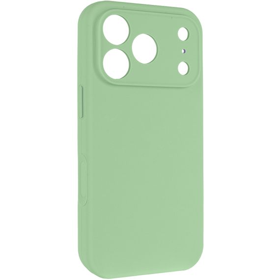 Чохол Silk Full Camera Protective (AA) NO LOGO для Apple iPhone 17 Pro (6.3") Зелений / Pistachio