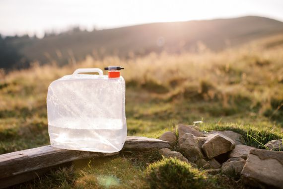 Ємність для води Tribe Water Carrier 15л, каністра трайб складна прозора для походу, дачі, кемпінгу, риболовлі | Зображення 4