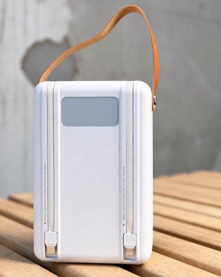 Power bank Remax 80000mAh з ліхтариком потужний зовнішній акумулятор зарядний пристрій для п'яти пристроїв | Зображення 2