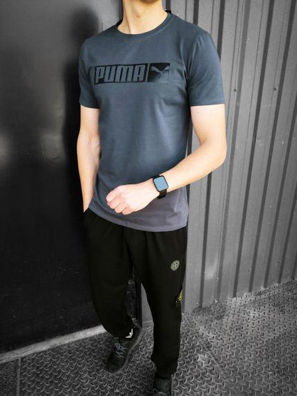 Чоловіча футболка Puma графіт