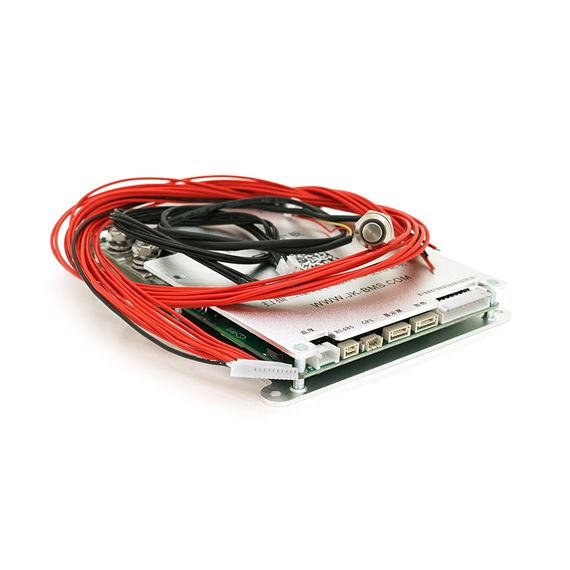 BMS плата JK-B2A8S20P Li-Ion/LiFePo4/LTO 3S-8S, 200A, CAN/RS485, 0.3mΩ, Bluetooth, Ballance 2A, подогрев + кнопка | Зображення 4