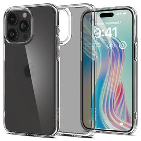 Чехол для мобильного телефона Spigen Apple iPhone 15 Pro Ultra Hybrid, Crystal Clear (ACS06707)