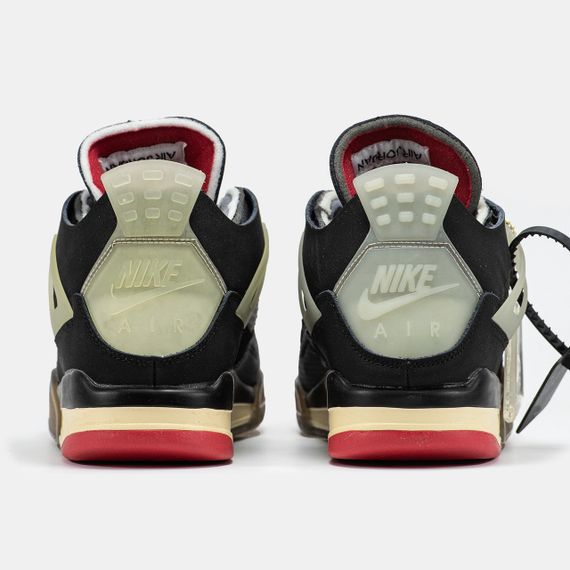 Кросівки Air Jordan 4 x "OFF-White" весна / літо / осінь 2074 40 25.5 см | Зображення 7