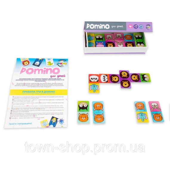 Детская настольная игра "Домино Limited edition" 30327ST 28 карточек