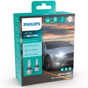 11005U51X2 (PHILIPS) LED HB3/4 Ultinon Pro5100 +160% X2 12/24V 12W