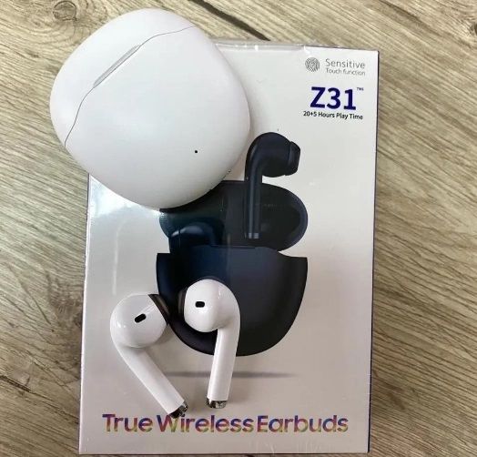 Бездротові Вакуумні Bluetooth навушники в кейсі UKC True Wireless Earbuds Z31 | Зображення 3