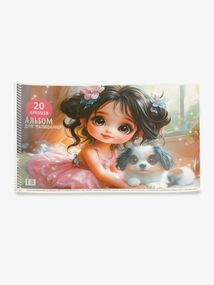 Альбом для малювання ДІівчинка 11B-006 Різнокольоровий shop (2000999641770)