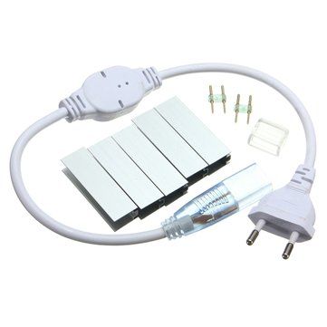 Світлодіодний неон PROLUM™ 8x16, IP68, 220V, Series "GL", Білий, PRO | Зображення 3