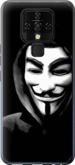 Чехол на Tecno Camon 16 SE CE7j Анонимус "832u-2398-17620"