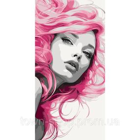 Картина по номерам "Контрастный образ" Art Craft 40х80см 10059-AC