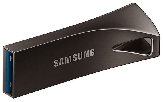 Flash Drive Samsung Bar Plus 64GB (MUF-64BE4/APC) Black | Зображення 4