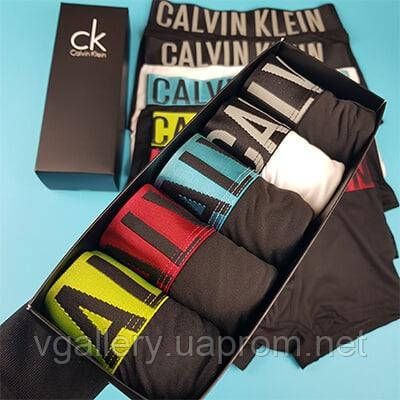 Чоловіча нижня білизни Calvin Klein Intense Набір трусів 5 штук в коробці - ціна вказана за 1 шт/трусів | Зображення 3