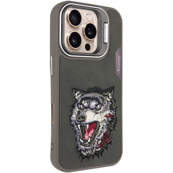 TPU+PC чохол Friends для Apple iPhone 16 Pro (6.3") Grey Wolf
