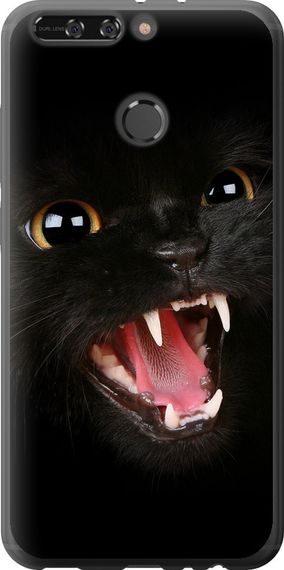 Чехол на Huawei Honor V9 / Honor 8 Pro Чёрная кошка "932u-1246-17620"