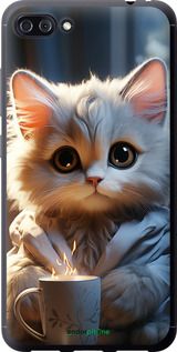 Чохол на Asus ZenFone 4 Max ZC554KL Білий кіт "5646u-1035-2448"