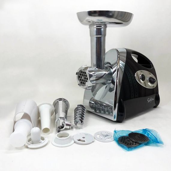 Електром'ясорубка Suntera SMG-5420B 1800 Вт, електром'ясорубка соковитискач для томатів, м'ясорубка для дому | Зображення 1