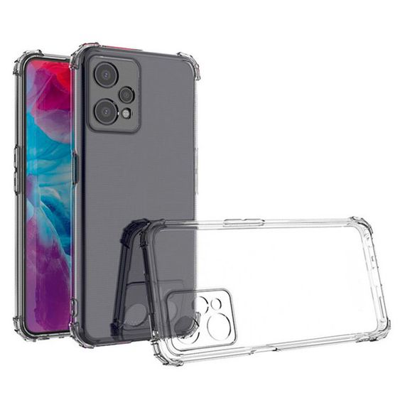 TPU чохол GETMAN Ease logo посилені кути Full Camera для Realme 9 Pro Безбарвний (прозорий) | Зображення 2