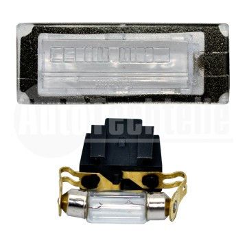 Подсветка номера в сборе Citroen Jumper 06-/ Fiat Ducato 06-/ Peugeot Boxer 06 -, AutoTechteile, 505 0705, 505