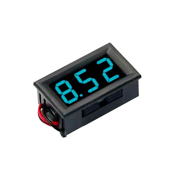 Цифровий вольтметр, діапазон вимірювань 5 -120V, Blue | Зображення 1