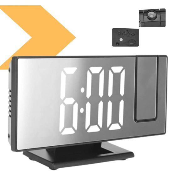 Настільні годинники з проектором XPRO TS-9210 Чорний (44011-TS-9210_582)