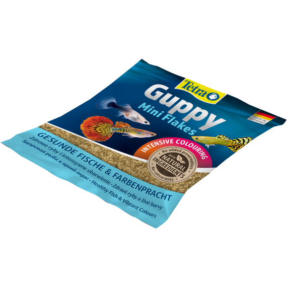 Корм сухий Tetra Guppy для гупі в пластівцях 12 г