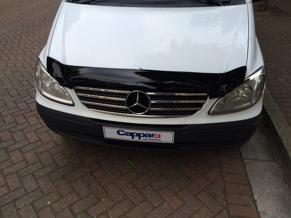 Дефлектор капота (EuroCap) для Mercedes Vito W639 2004-2015 гг | Зображення 2