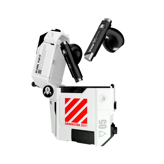 Навушники TWS Gravastar Sirius P5 GRAVASTARP5_MECHA_WHT_V2