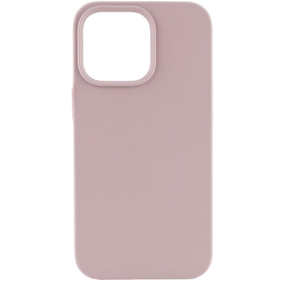 Чехол Silicone Case Full Protective (AA) NO LOGO для Apple iPhone 14 Pro (6.1") Серый / Lavender