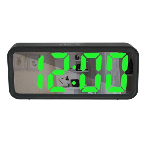 Настільний електронний годинник цифра DT-6508, Настільний годинник з термометром і вологоміром JH-91