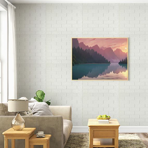 Панель стінова 3D 700х770х2мм Білий SW-00001914 | Зображення 4