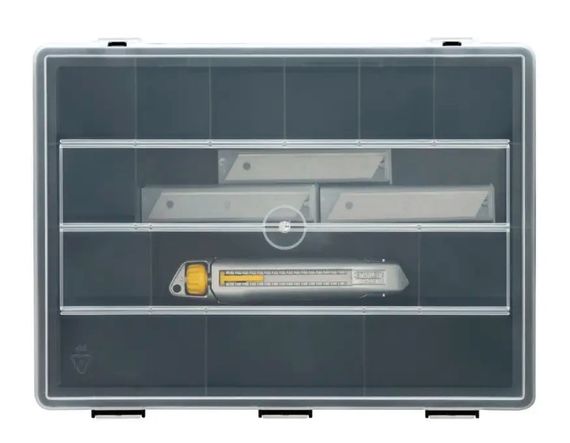 Ніж Stanley Interlock + 50 шт лезо шириною 18 мм, довжина ножа 165 мм, у кейсі (STHT10018-9) | Зображення 1