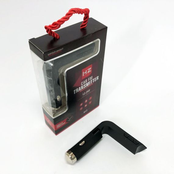 Автомобільний MP3 Трансмітер FM-модулятор HZ H13 LCD AUX/USB, Bluetooth фм передавач для автомагнітоли | Зображення 4