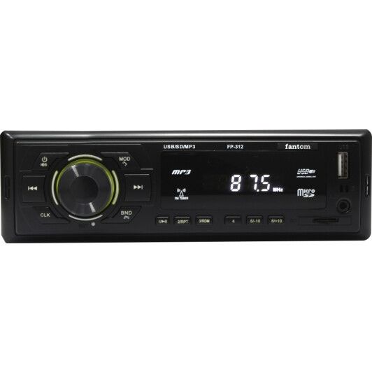 Автомобильная Bluetooth магнитола Fantom FP-312