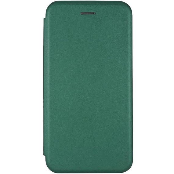 Шкіряний чохол-книжка Classy для Xiaomi Redmi 13 4G / Poco M6 4G Бордовий Зелений