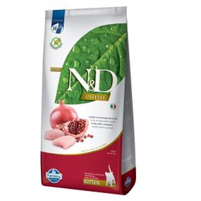Сухий корм з куркою для кошенят Farmina N&D Prime Chicken & Pomegranate Kitten, 10 кг