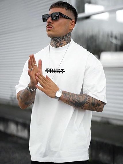 Футболка з ДТФ принтом (оверсайз)