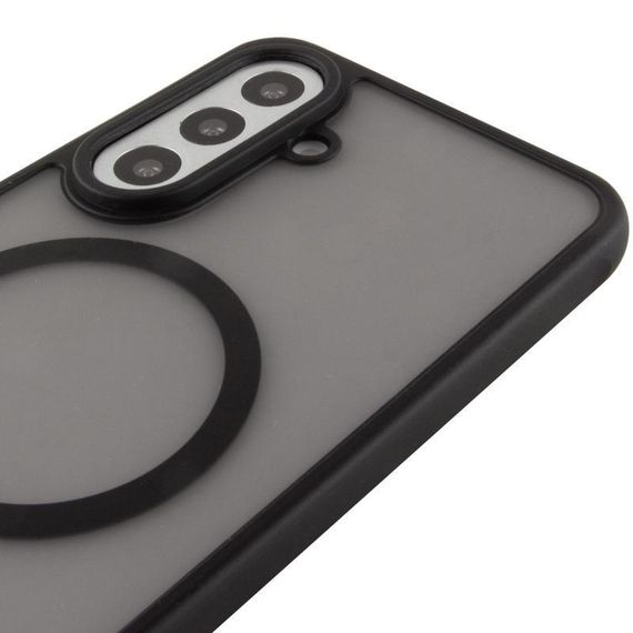 Чохол TPU Bloom with MagSafe для Samsung Galaxy A36 5G / A56 5G Black | Зображення 3