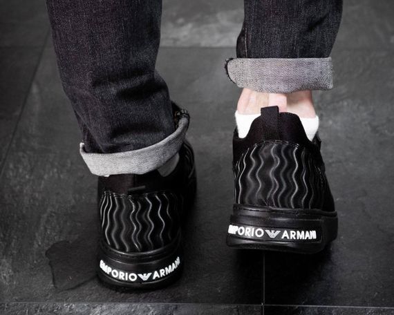 Кросівки Emporio Armani EA7 Exchange Black Line | Зображення 4