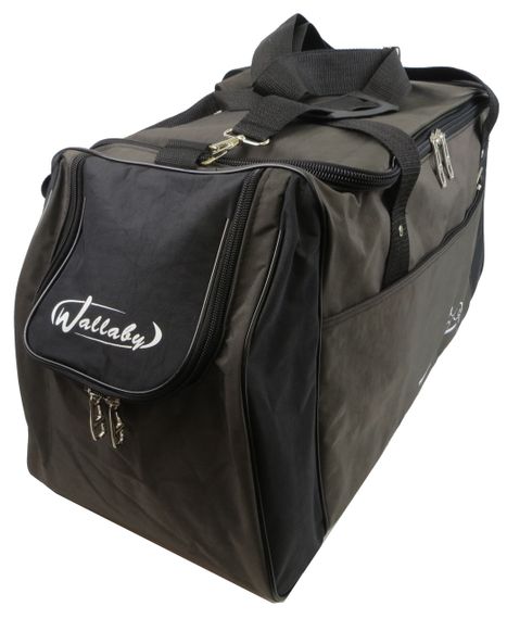 Спортивная сумка 59L Wallaby хаки с черным 447-4 | Зображення 5