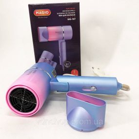 Фен для красивої укладки волосся MAGIO MG-167, Фен для волосся з дифузором з режимом іонізації KO-26