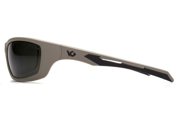 Окуляри захисні Venture Gear Tactical Howitzer Tan (forest gray) Anti-Fog, чорно-зелені в пісочній оправі | Зображення 2