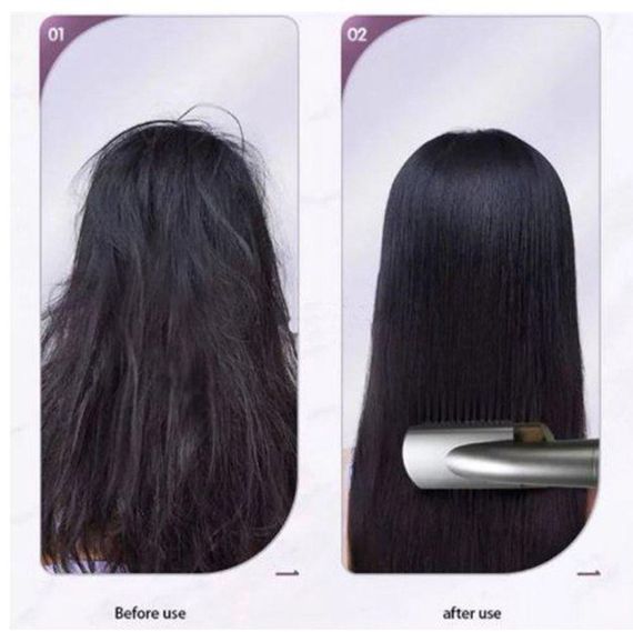 Гребінець-фен з інфрачервоним випромінюванням XPRO Hair Steam Brush Infrared Spray HotAirComb 3в1 (MER-15306_552) | Зображення 1