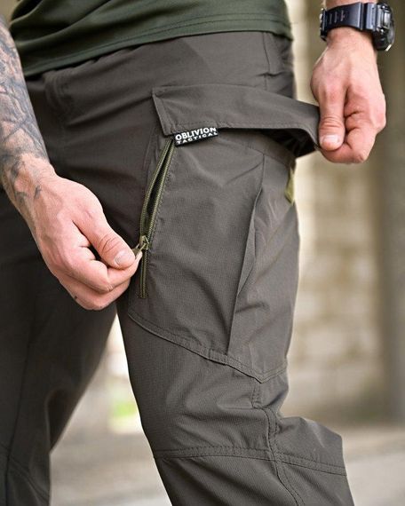 Стрейчеві літні тактичні штани OBLIVION олива    ДЛ7353 | Зображення 4