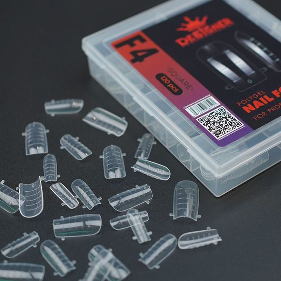 Верхние формы F4 Квадрат (набор 120шт) в боксе | Зображення 2